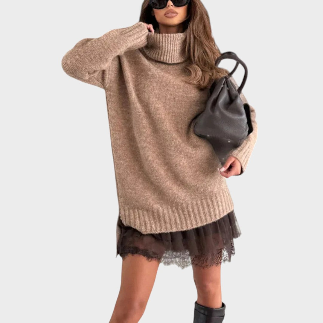 Sanna | Elegantes Set aus Pullover und Kleid in erlesener Harmonie