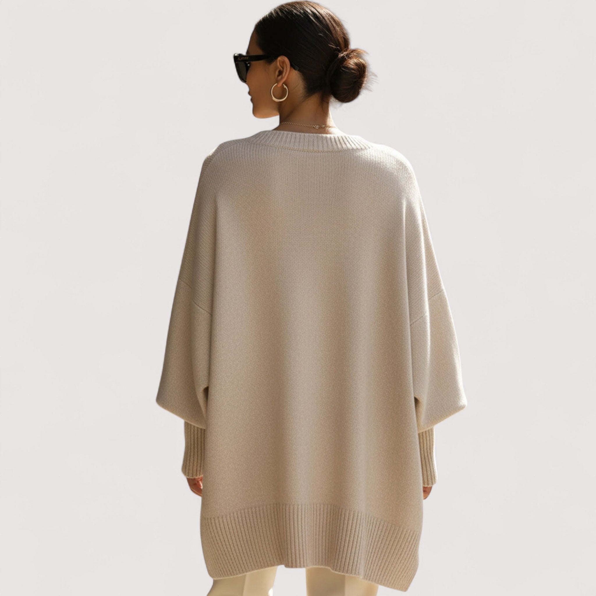 Patricia | Überschwang der Eleganz: Oversized Pullover in feinstem Kaschmir