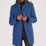Amina | Eleganter Wollmix-Mantel für zeitlose Sophistication