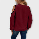 Sofia | Elegante Bluse mit exquisitem quadratischen Ausschnitt