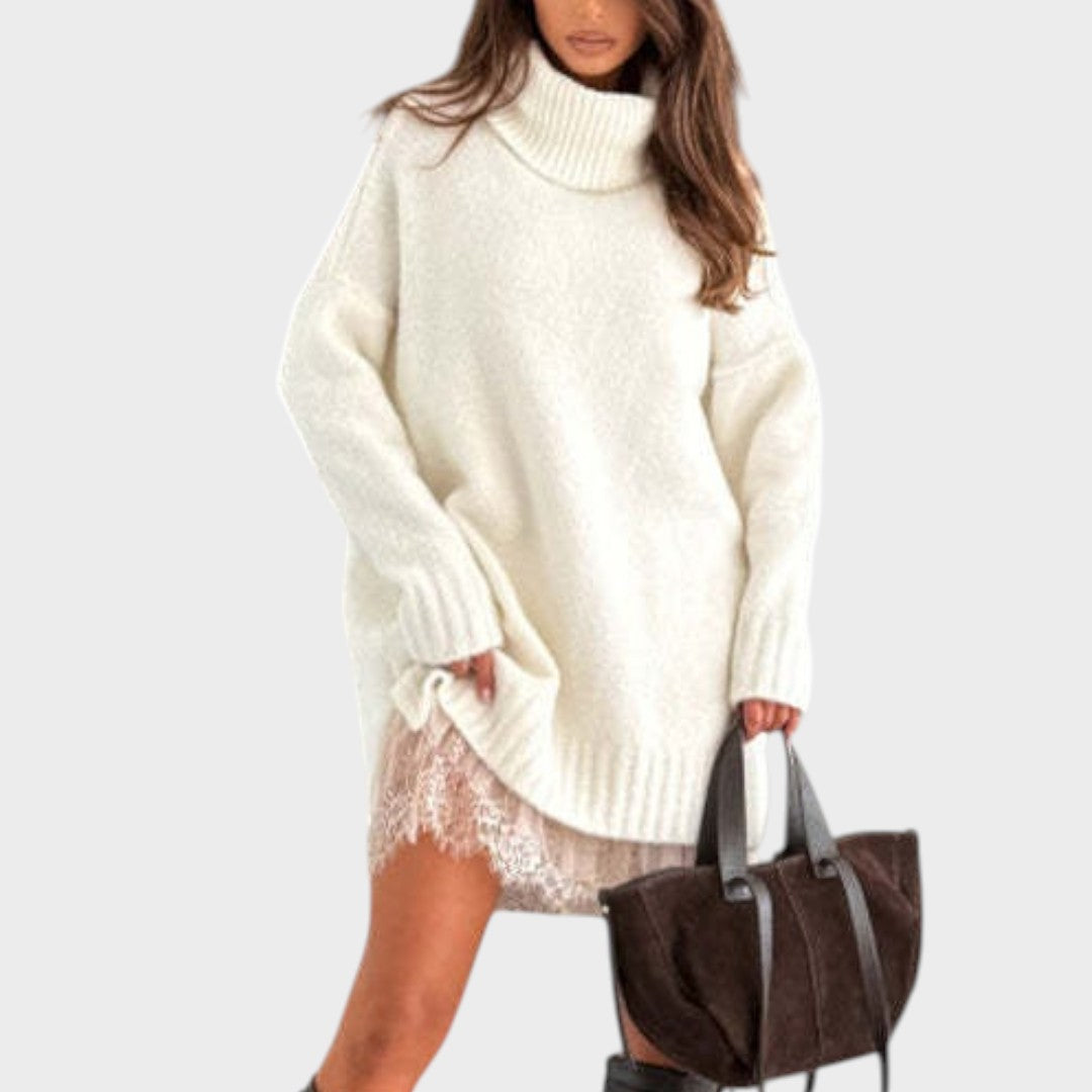 Sanna | Elegantes Set aus Pullover und Kleid in erlesener Harmonie