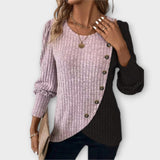 Isolde | Eleganter, handgefertigter Strickpullover mit künstlerischem Flair