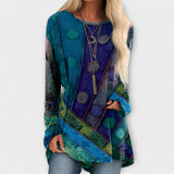 Isabelle | Exquisite Damenbluse mit Ethno-Inspiration und luxuriösem Flair
