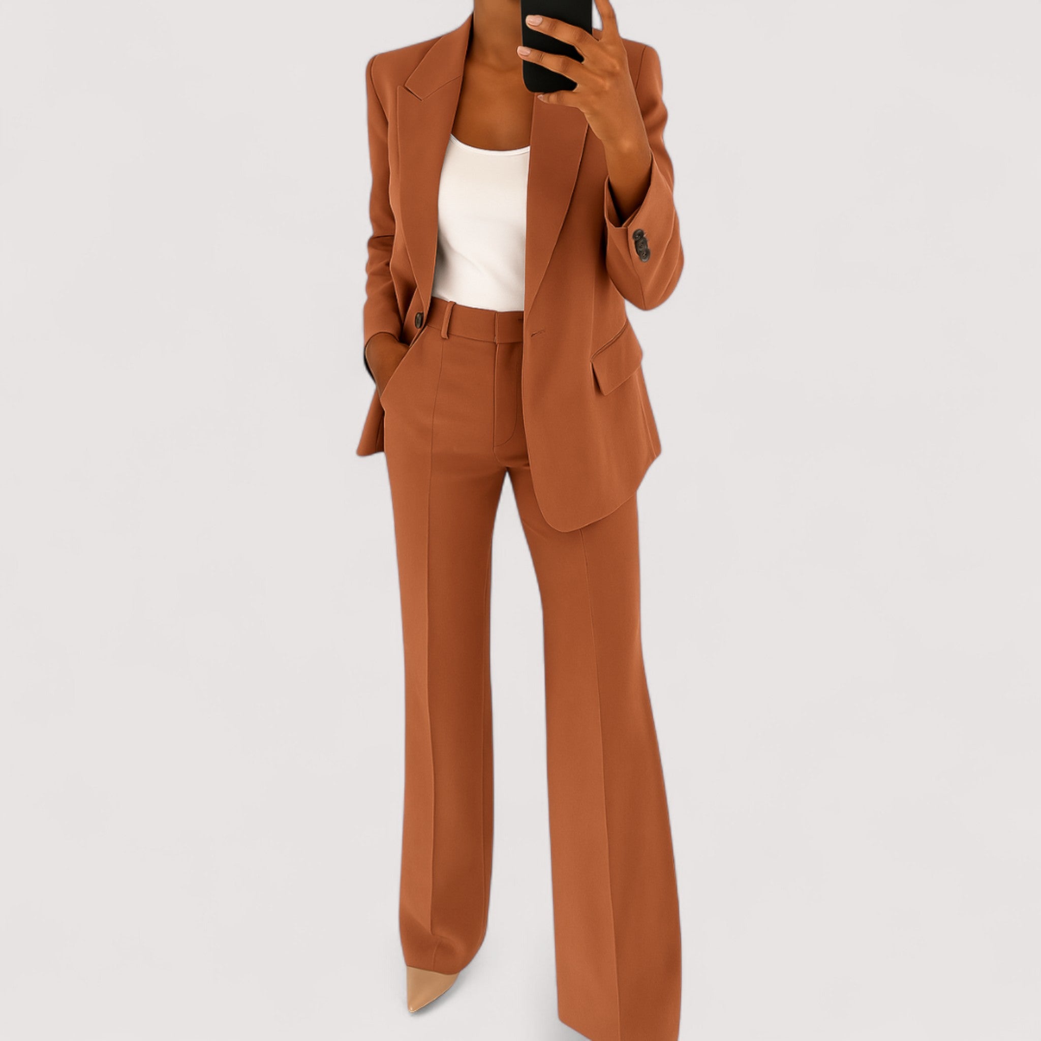 Alessia | Elegantes Zweiteiliges Ensemble aus erlesenen Stoffen