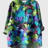 Gracia | Elegante Sommerbluse mit kunstvollem Druck