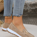Elena | Flache Loafer mit edler Schnalle