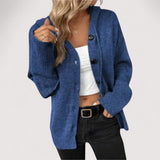 Margrit | Eleganter Strickcardigan mit kunstvollen Knöpfen