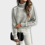 Aurora | Eleganter Rollkragenpullover aus feinstem Kaschmir