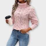 Amelia | Raffinierter Rollkragenpullover aus edlem Strick