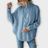 Elisabeth | Edler Strickpullover mit kunstvollem Zopfmuster