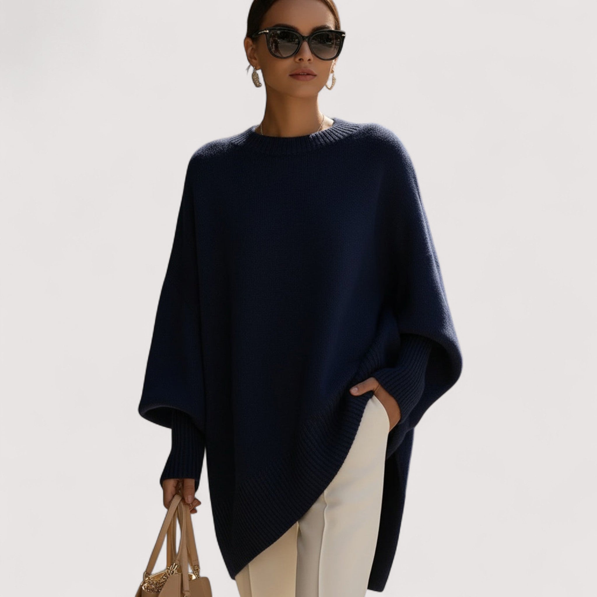 Patricia | Überschwang der Eleganz: Oversized Pullover in feinstem Kaschmir