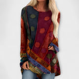 Isabelle | Exquisite Damenbluse mit Ethno-Inspiration und luxuriösem Flair