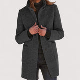 Amina | Eleganter Wollmix-Mantel für zeitlose Sophistication