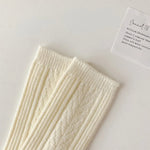 Aude | Wollsocken mit Zopfmuster