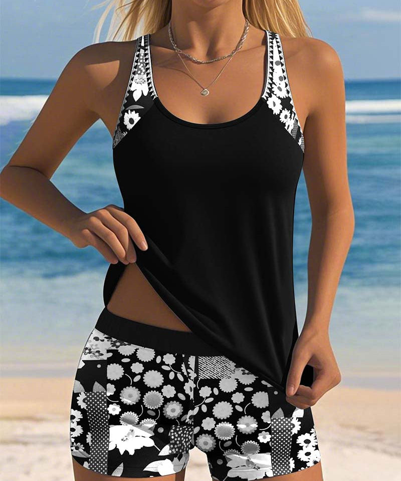 Monique | Luxuriöses Badeanzug-Set in zeitloser Eleganz