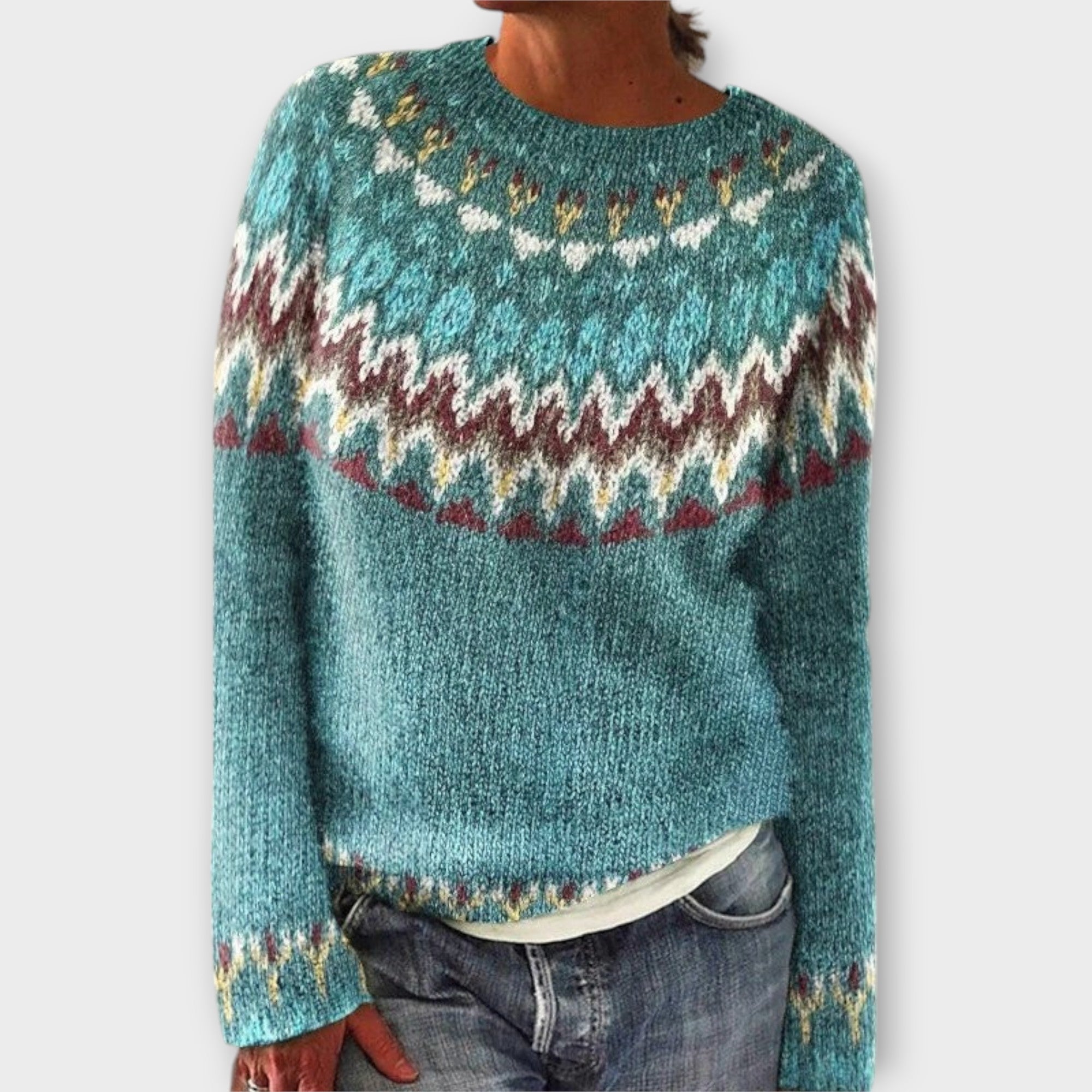 Jacqueline | Opulenter Cashmere-Pullover in sanfter Eleganz