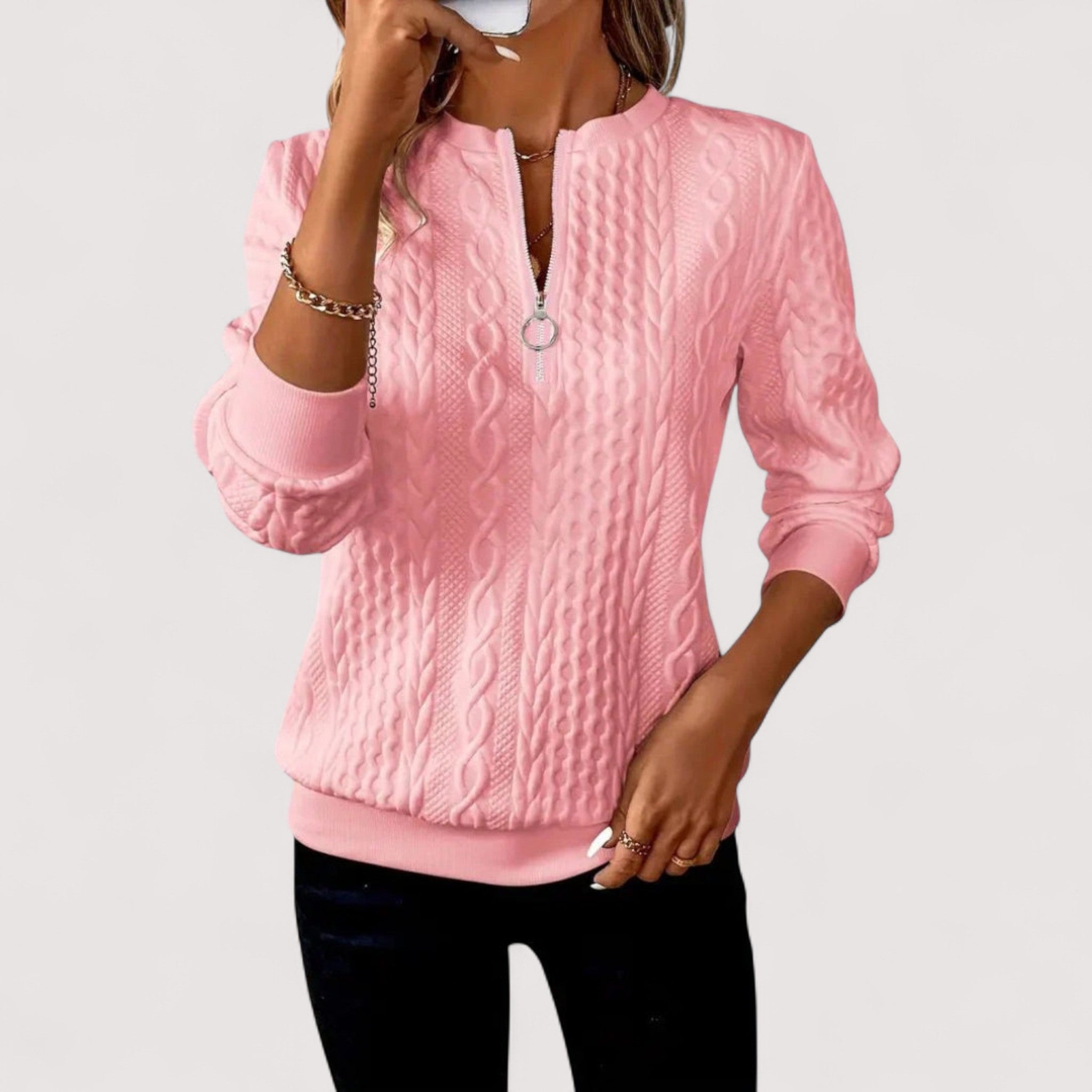Birgit | Exquisiter Cashmere-Strickpullover in zeitloser Eleganz