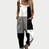 Isabelle | Eleganter Bedruckter Overall für zeitlose Raffinesse
