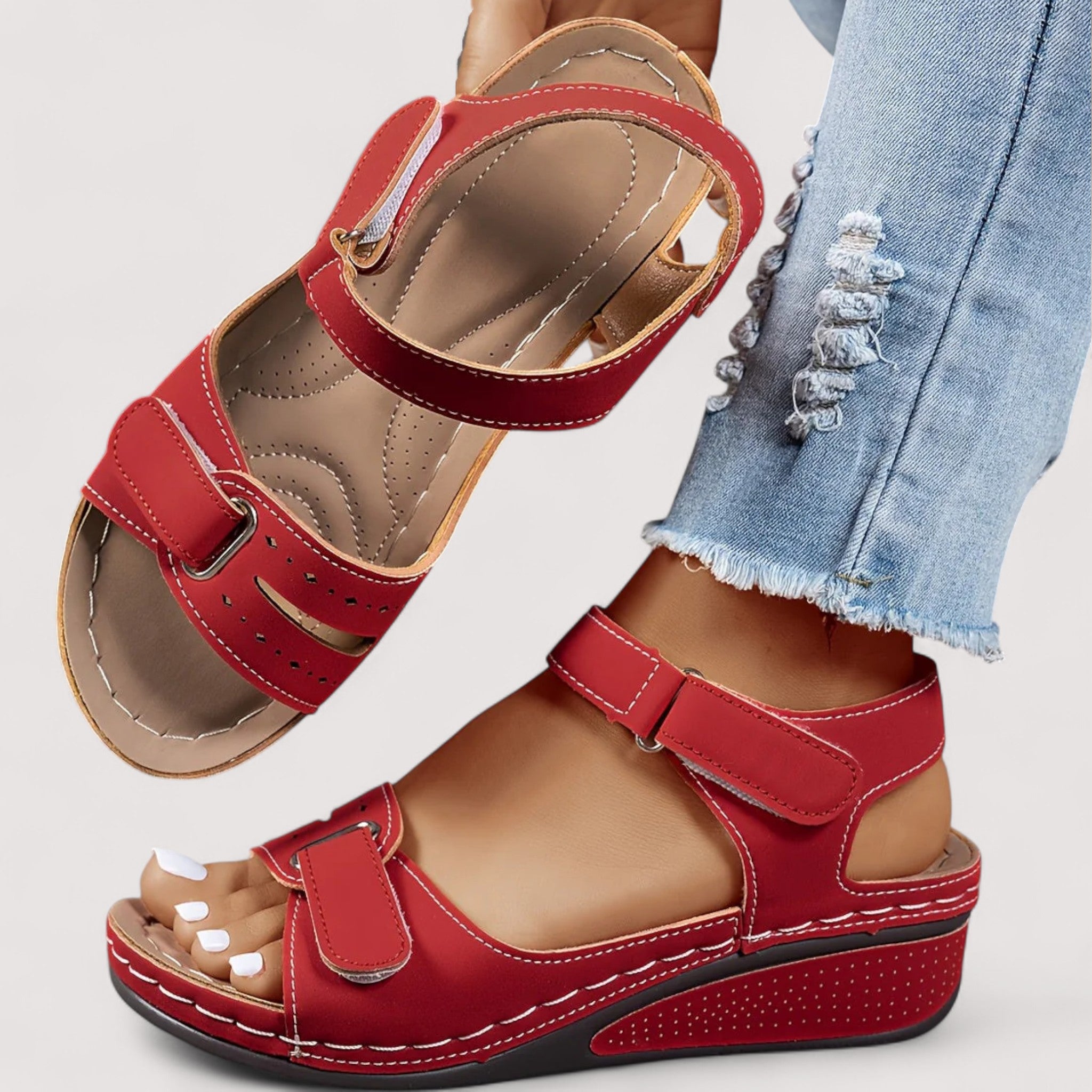 Lea | Elegante Orthopädische Sandalen für unvergleichlichen Komfort