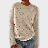Simone | Eleganter Pullover für besinnliche Festtage