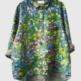 Isolde | Elegante Bluse mit vintage Blumenmuster