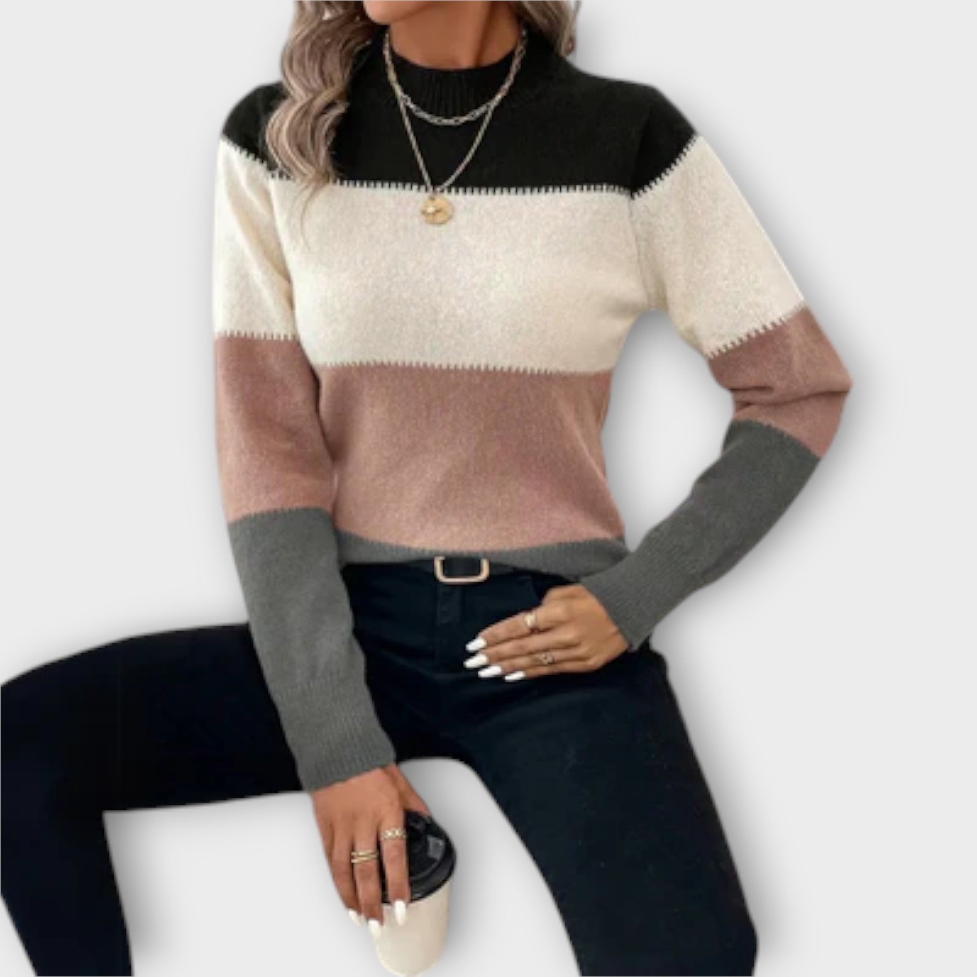 Elina | Zeitloser Pullover aus luxuriösem Kaschmir