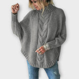 Elisabeth | Edler Strickpullover mit kunstvollem Zopfmuster
