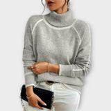 Aurora | Eleganter Rollkragenpullover aus feinstem Kaschmir