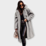 Isabelle | Eleganter, warmer und luxuriöser Kuschel-Mantel