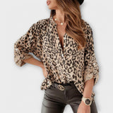 Isabella | Elegante Bluse im verführerischen Leopardenmuster