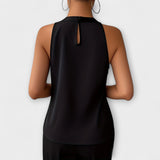 Isolde | Elegante Satinbluse mit verführerischem Off-Shoulder-Design