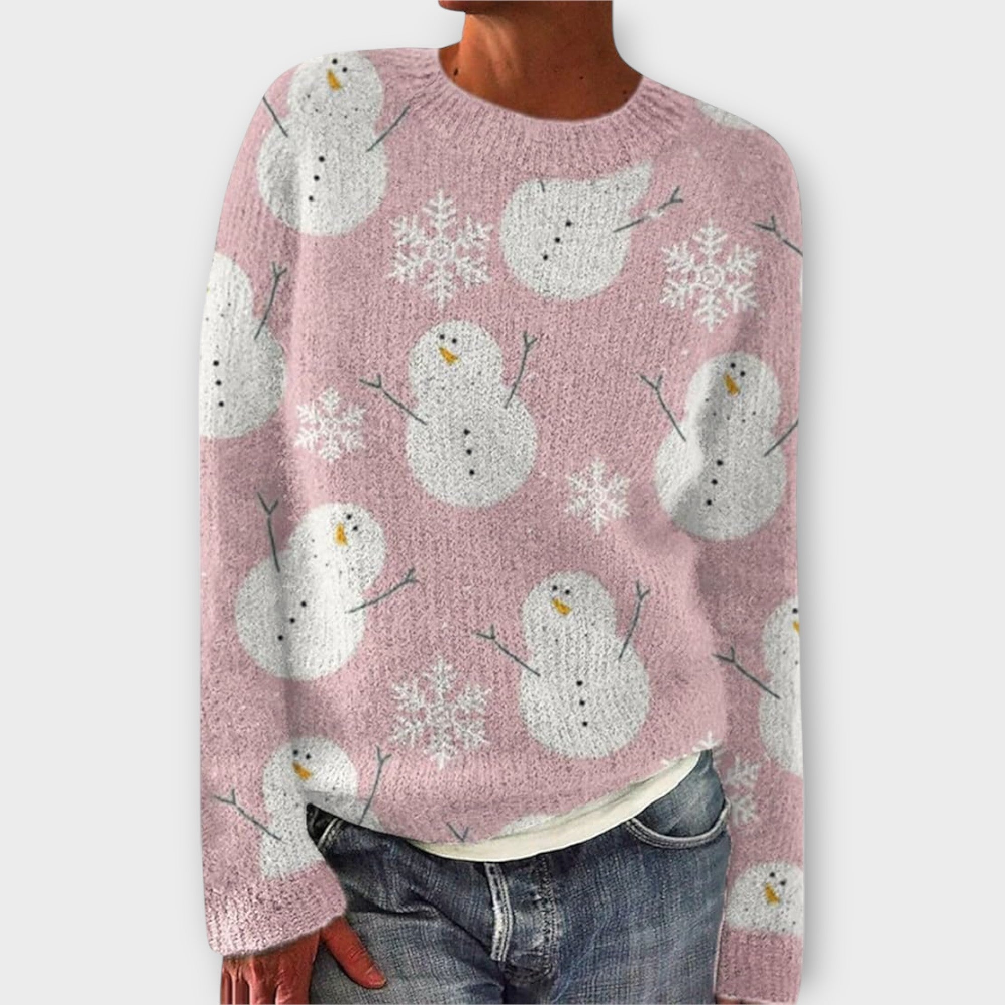 Simone | Eleganter Pullover für besinnliche Festtage