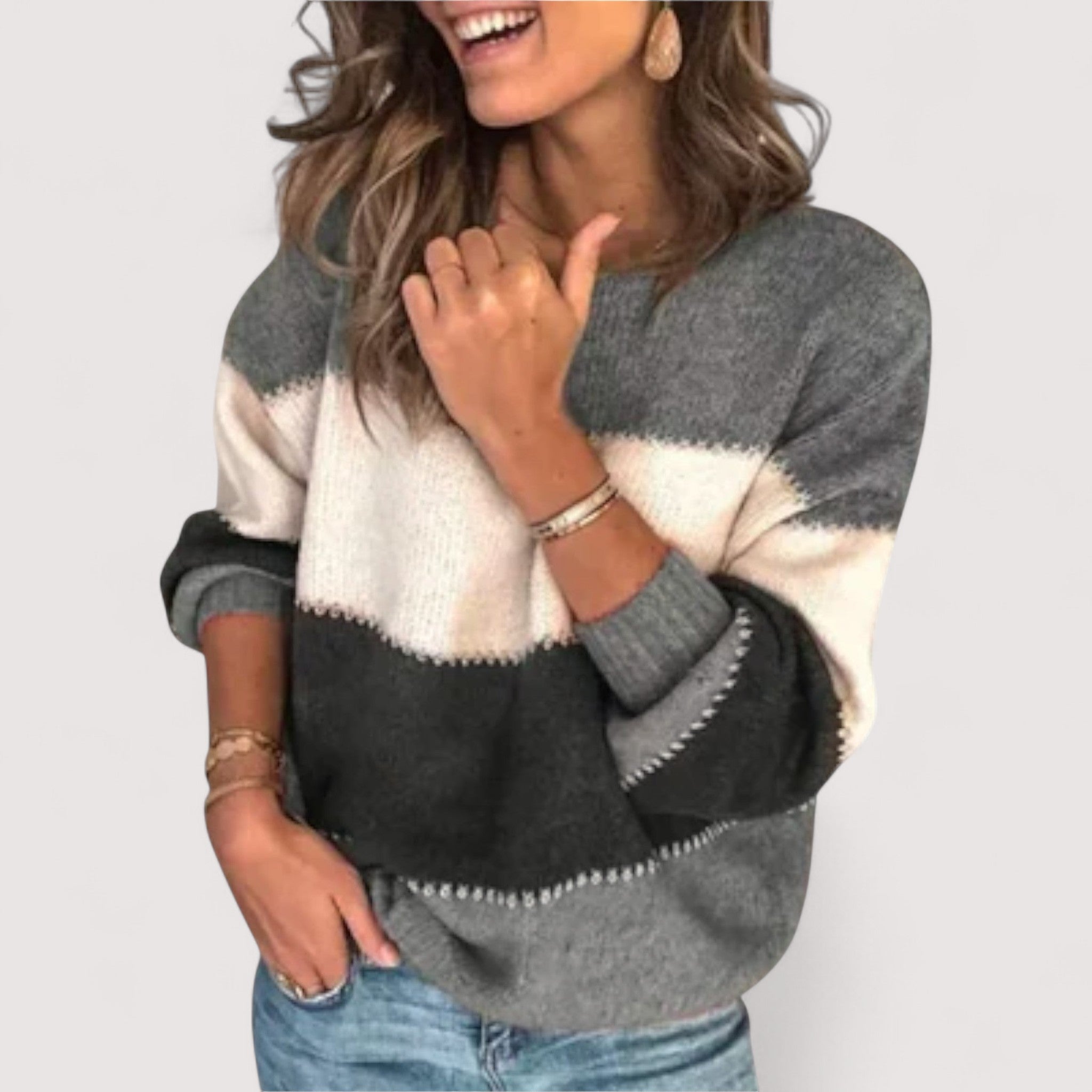 Samira | Eleganter und behaglicher Pullover aus feinstem Kaschmir