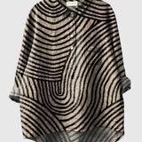 Mireille | Elegante Bluse mit zartem Kreismuster