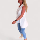 Elena | Elegante Rüschenbluse mit luxuriösem Revers