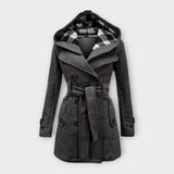 Evelyn | Eleganter Wintermantel aus luxuriösem Kaschmir