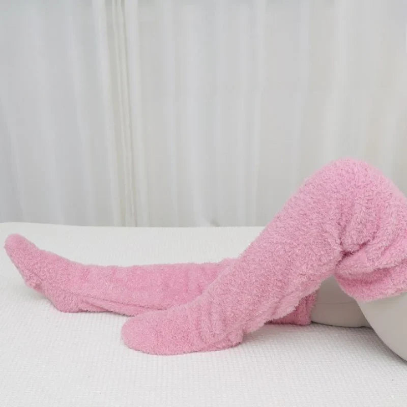 Azalée | Kuschelstrümpfe bis übers Knie
