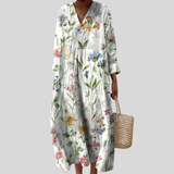 Isabella | Anmutiges Sommerkleid mit kunstvollem Druck