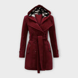 Evelyn | Eleganter Wintermantel aus luxuriösem Kaschmir