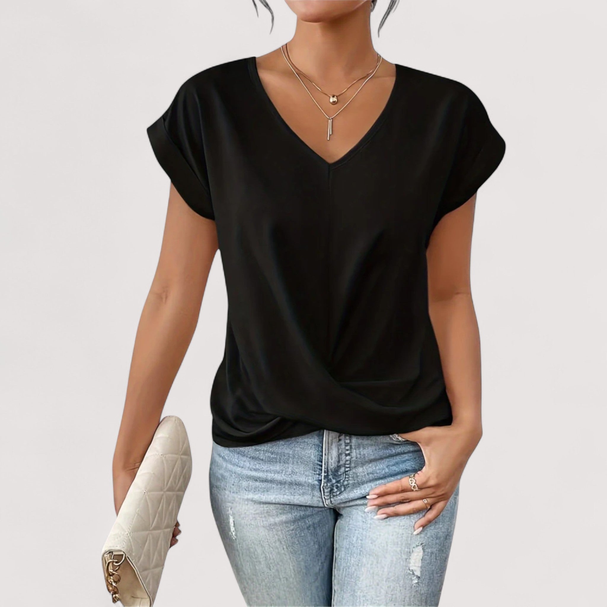 Martha | Elegantes T-Shirt aus edelstem Baumwoll-Mix