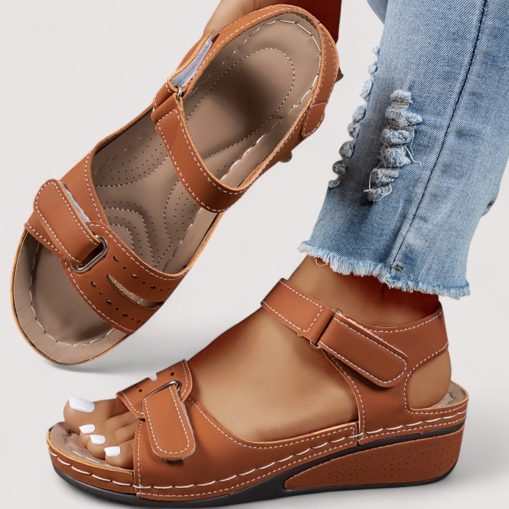 Lea | Elegante Orthopädische Sandalen für unvergleichlichen Komfort