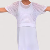 Claudia | Elegantes Sommerkleid mit exquisitem Strickoberteil