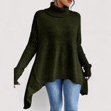 Laila | Eleganter Oversized-Polo-Pullover aus feinstem Cashmere