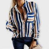 Emilia | Elegante gestreifte Bluse für entspannte Momente