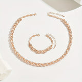 Juliette | Set aus strahlender Halskette und exquisitem Armband