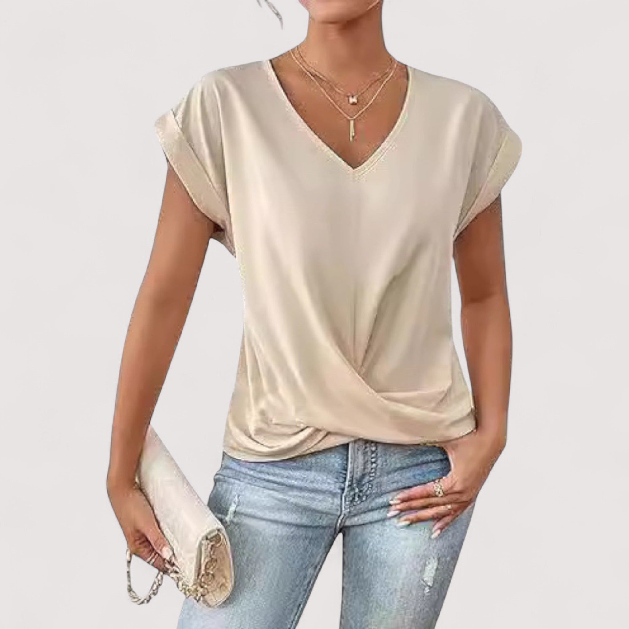 Martha | Elegantes T-Shirt aus edelstem Baumwoll-Mix