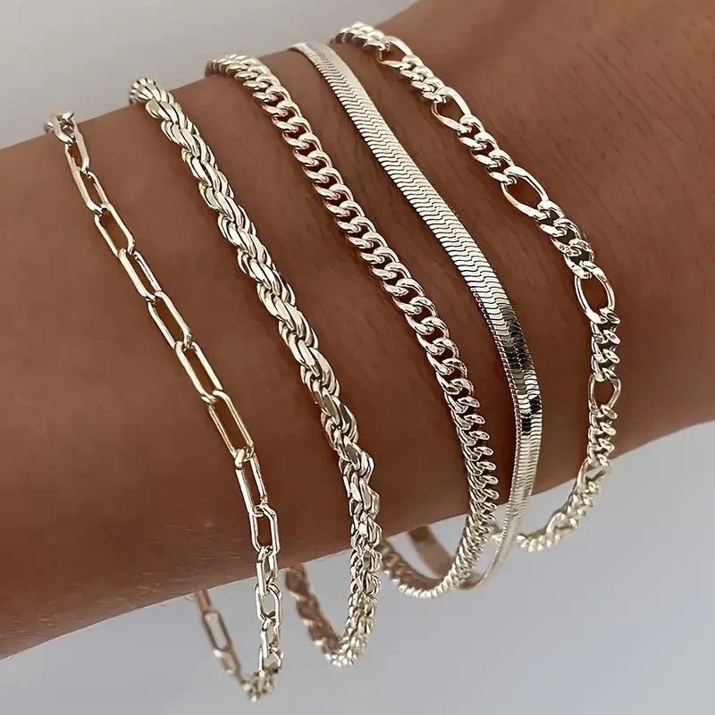 Aurelia | Glamouröses Schmuckset – Fünf exquisite Stücke für strahlende Eleganz