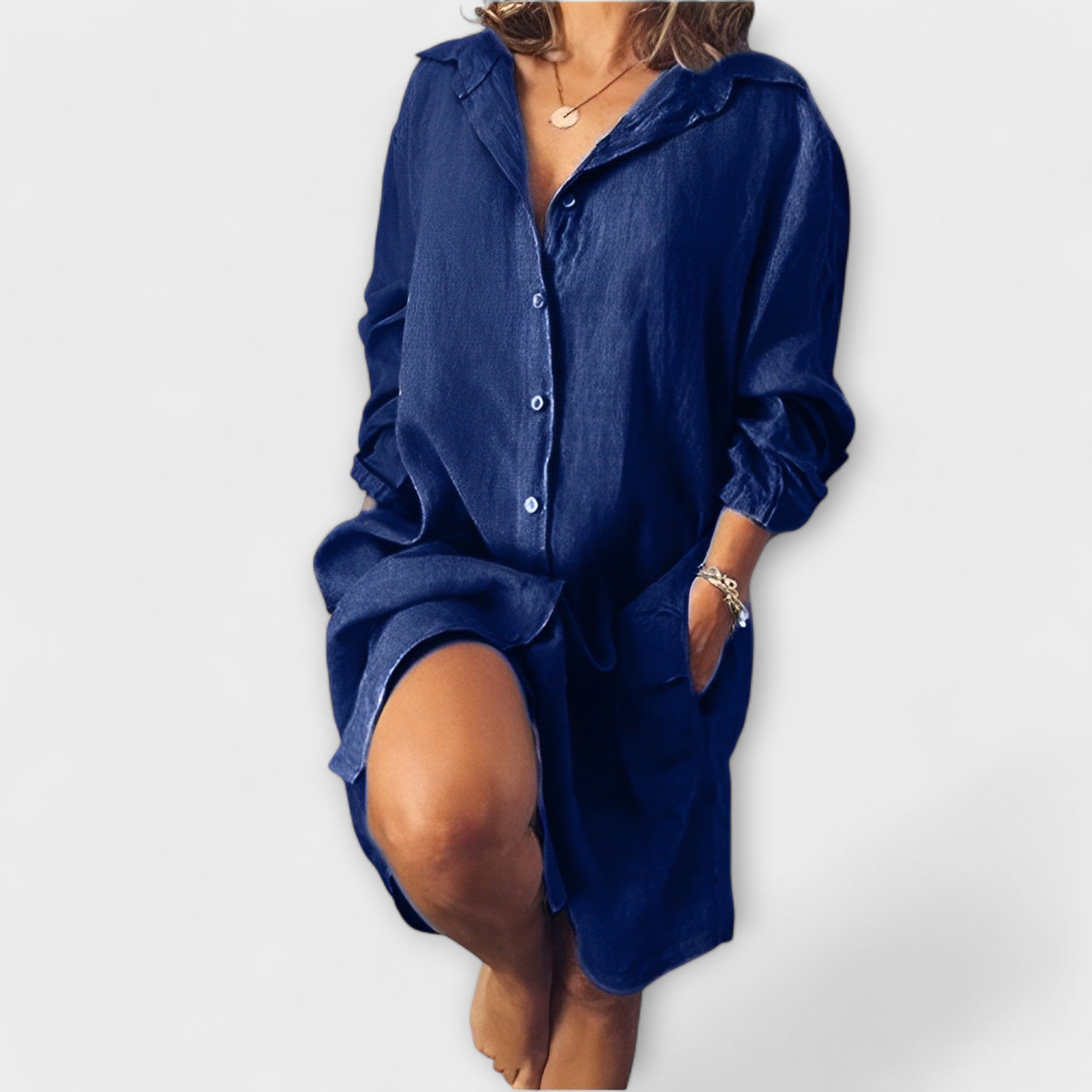 Aurélie | Elegante Leinenbluse für unvergessliche Alltagsmomente