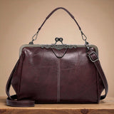 Emilia | Elegante Vintage-Tasche aus feinstem Leder