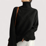 Leina | Eleganter Rollkragenpullover aus feinstem Cashmere